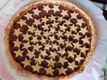 Crostata all'olio....fra le stelle