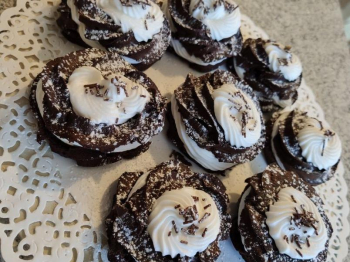 Zeppole al cacao