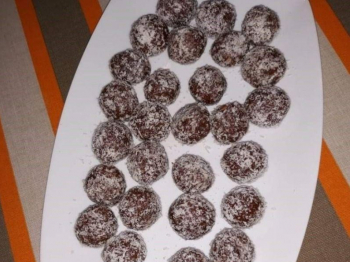 Tartufini alla Nutella e cocco