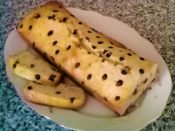 Plumcake allo yogurt con gocce di cioccolato