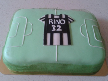 Torta campo da calcio