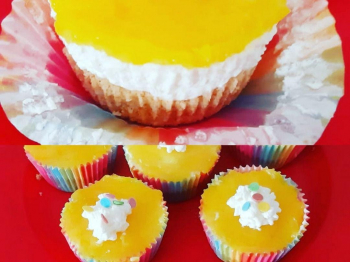 Mini cheesecake limone e  cioccolato bianco
