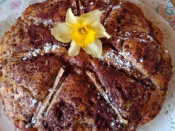 Torta alle castagne e cioccolato