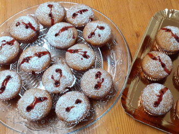 Muffins ricotta e frutti di bosco