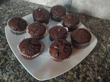 Muffin al cioccolato