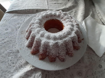 Ciambella carote e noci