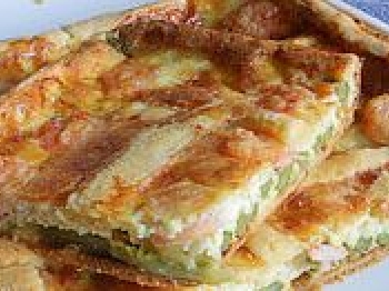 pizza asparagi e gamberetti