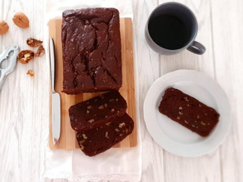 BANANA BREAD NOCI E CIOCCOLATO