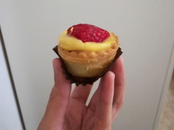 Cestini di frolla con crema e fragole 🍓