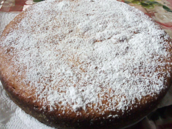 Torta zafferano e arancia