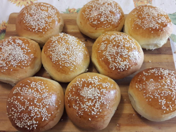 Panini morbidi per hamburger