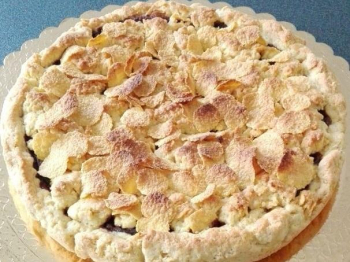 Crostata rosa del deserto