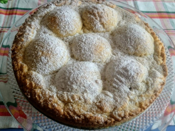 Crostata con le pesche