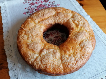 Ciambellone ricotta e arancia