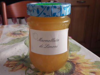 Marmellata di limoni con scorzette