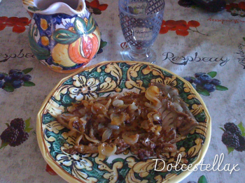 tonno con cipolla in agrodolce alla siciliana
