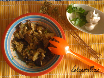insalata di melanzane al forno