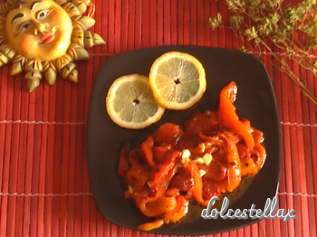 Peperoni arrostiti alla siciliana