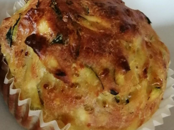 Muffins di zucchine