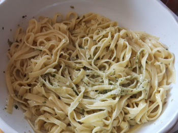 Tagliolini semola e farina fumetto