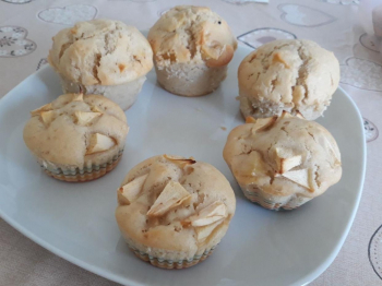 Muffin vegani alle mele