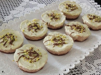 Tortine fredde pistacchio e nutella