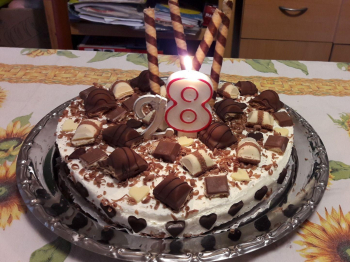 Kinder cheesecake