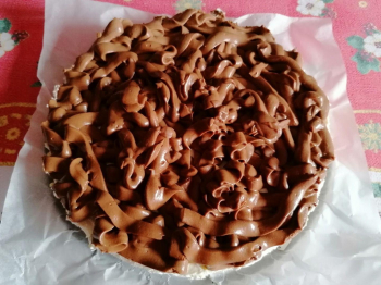 Torta fredda alla crema di nocciola