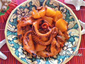 Polpo in umido alla siciliana