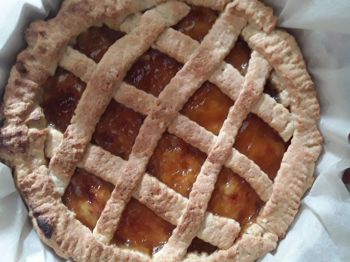 Crostata con frolla allo yogurt