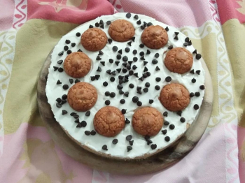 Cheesecake con amaretti