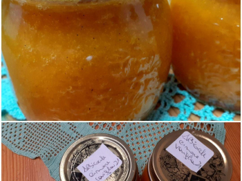 Confettura di albicocche, limone e vaniglia