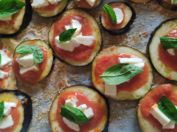 Pizzette di Melanzane
