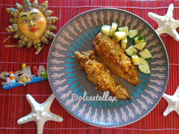 Filetto di sgombro gratinati con corn flakes