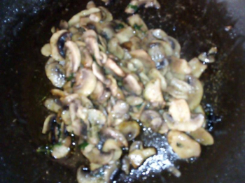 Funghi Trifolati con erbetta speziata