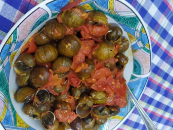 Lumache con i pomodorini