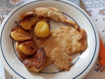 Cotoletta viennese senza uovo