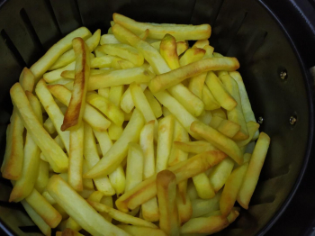 Patatine fritte in frigitrice ad aria