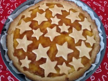 Crostata con confettura di pesche 🍑🍑🍑
