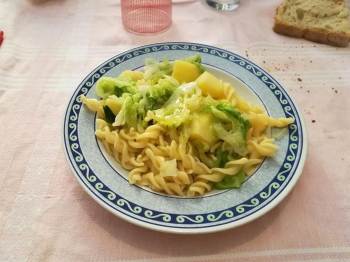 Fusilli con la verza e le patate