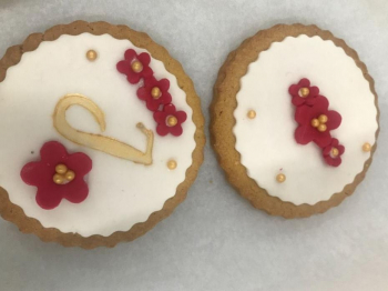 Biscotti friabili decorati