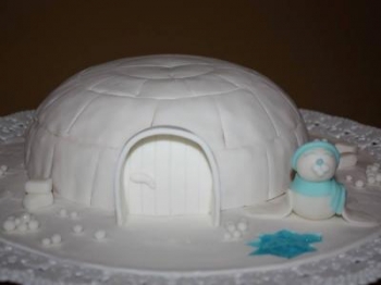 torta igloo!!