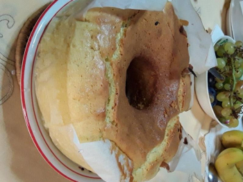 Ciambella mascarpone e mandorle