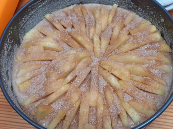 Torta pere e cannella