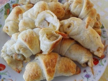 Cornetti melanzane e pesce spada