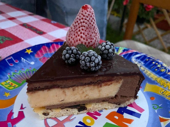 Bavarese al cocco e avena [Torta32_parte1]