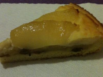 CROSTATA DI RISO CON MELE E CREMA