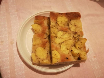 Pizza con le patate