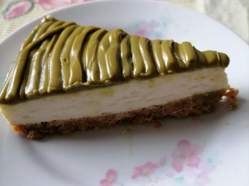 Cheesecake al pistacchio