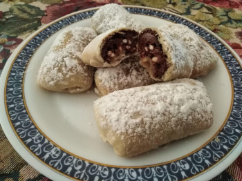 Fagottini di pasta fillo con Nutella e riso soffiato